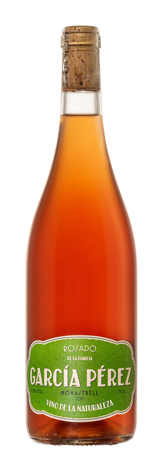 Rosado Monastrell vino de Parcela García Pérez