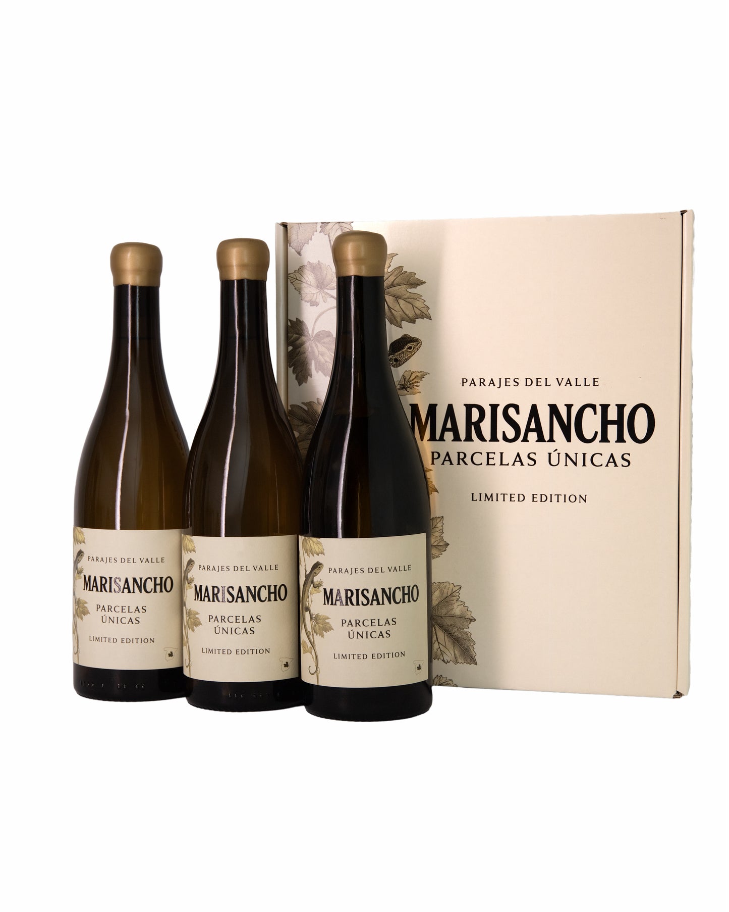 Estuche tres botellas Parajes del Valle Marisancho, Parcelas únicas