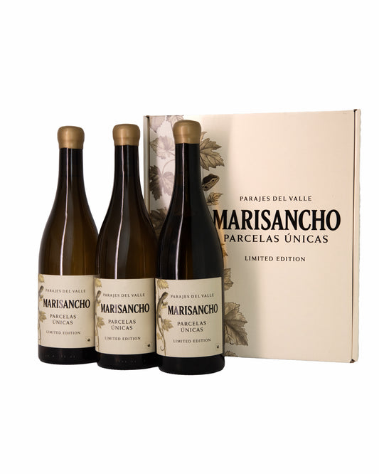Estuche tres botellas Parajes del Valle Marisancho, Parcelas únicas